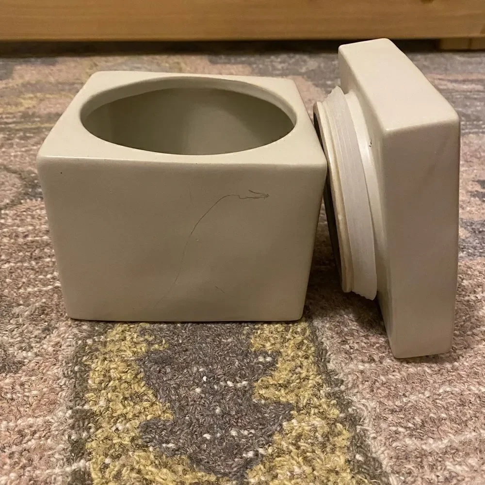 Threshold Studio Mcgee Stoneware Container - Picture 5 of 11